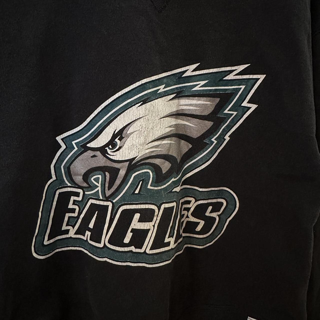 Vintage Russell Philadelphia Eagles sweatshirt No - Depop