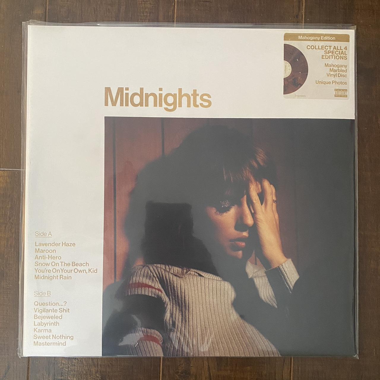 Midnights - Taylor Swift Mahogany Marbled - Depop