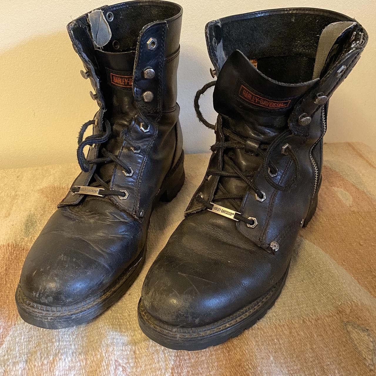 Harley davidson outlet boots size 10