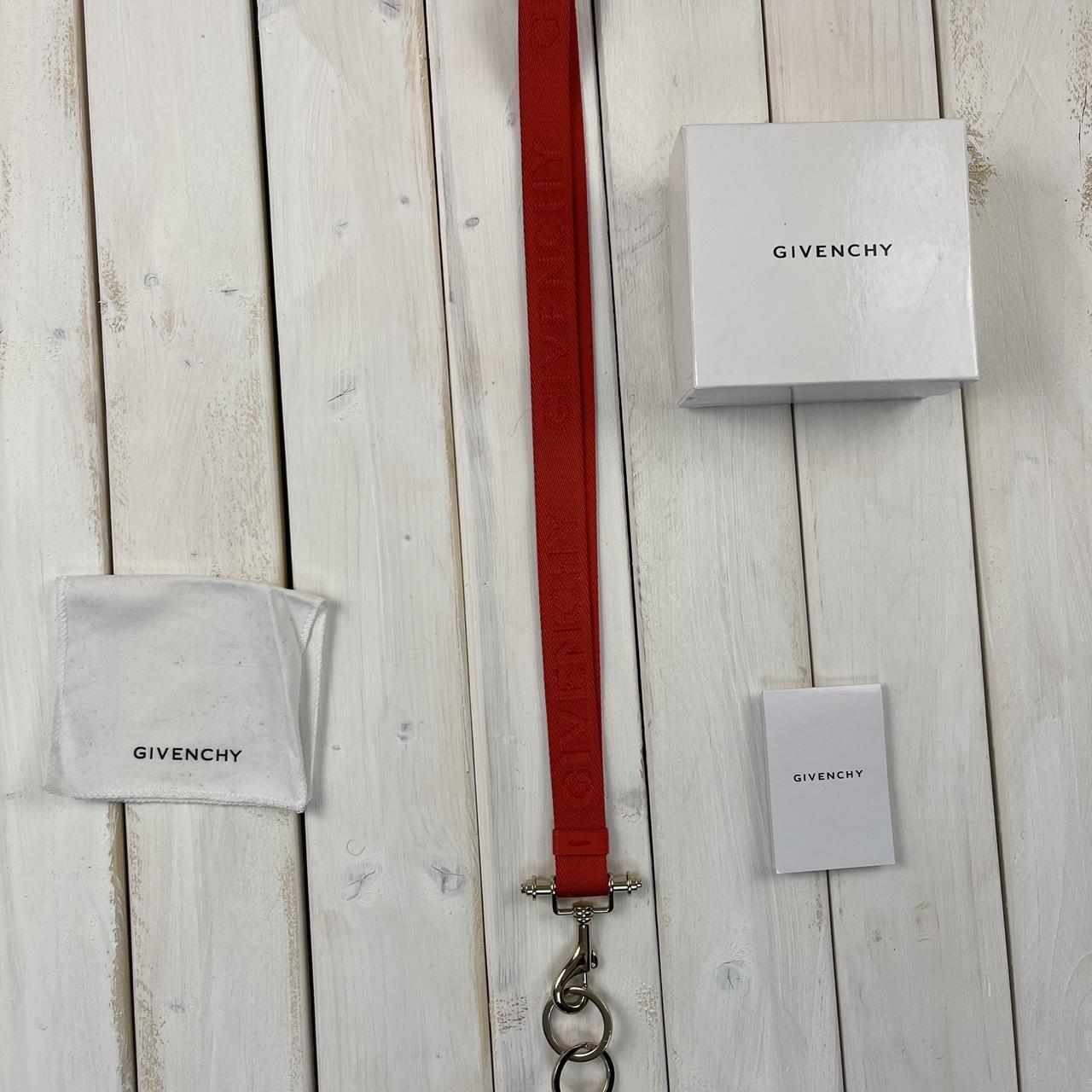 Givenchy Engraved Lanyard Key Ring Necklace | Depop