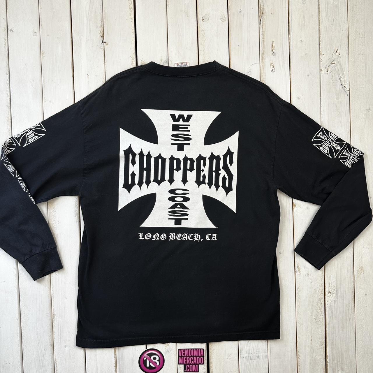 トップス west coast choppers long t-shirt West Coast Choppers Vintage Long Beach Long OLD | Depop