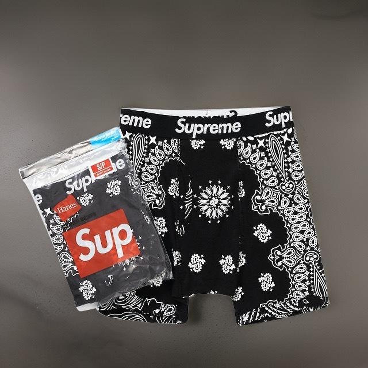 Supreme / Hanes Bandana 眩い Boxer Briefs(XL)