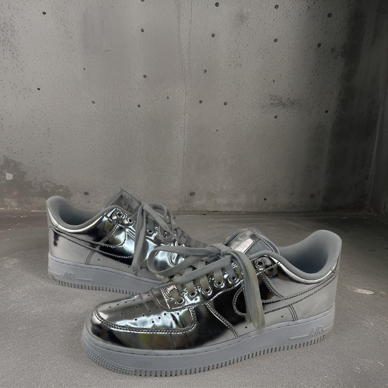 Women's air force cheap 1 sp metallic silver