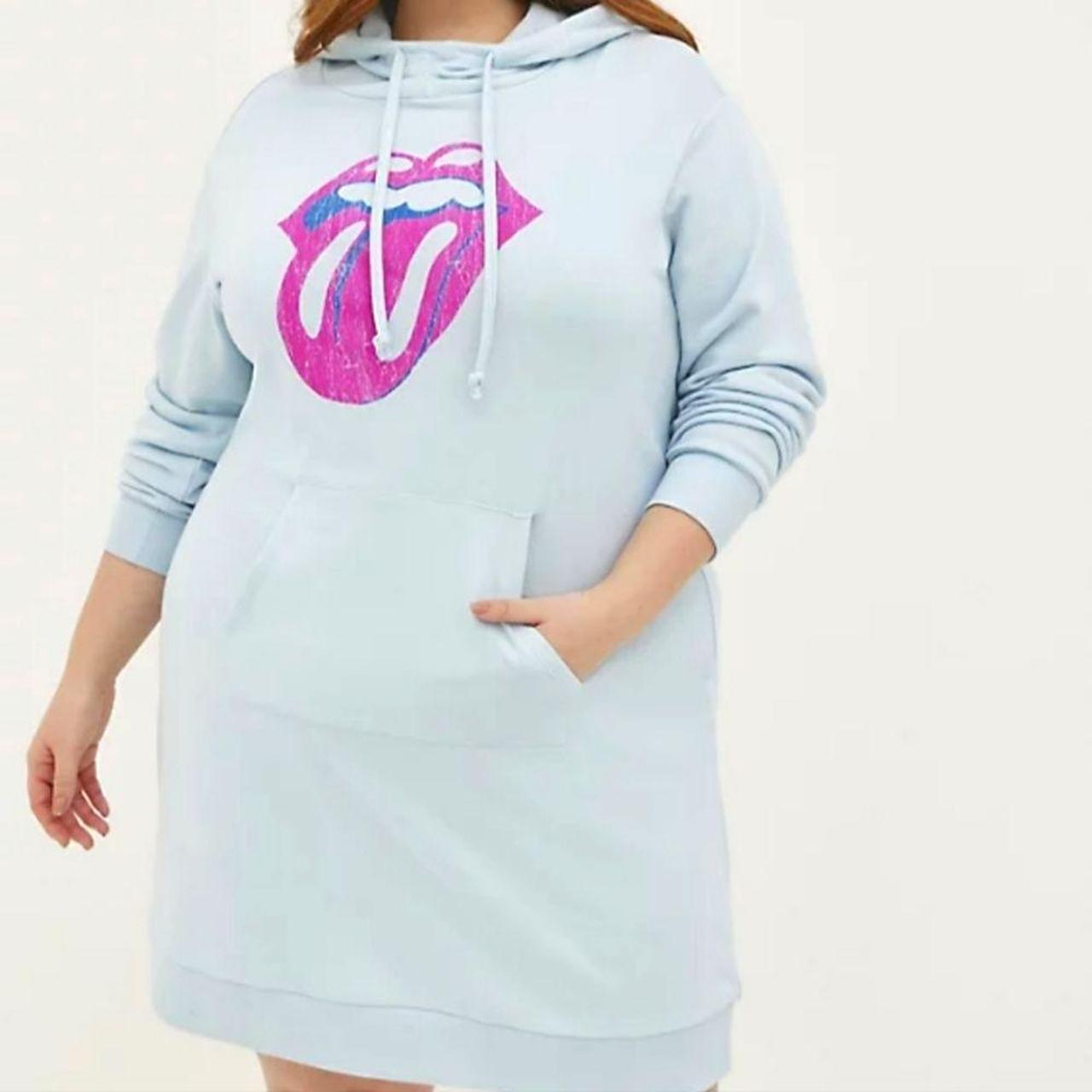 Unique Lightweight French Terry Hoodie Dress... Depop