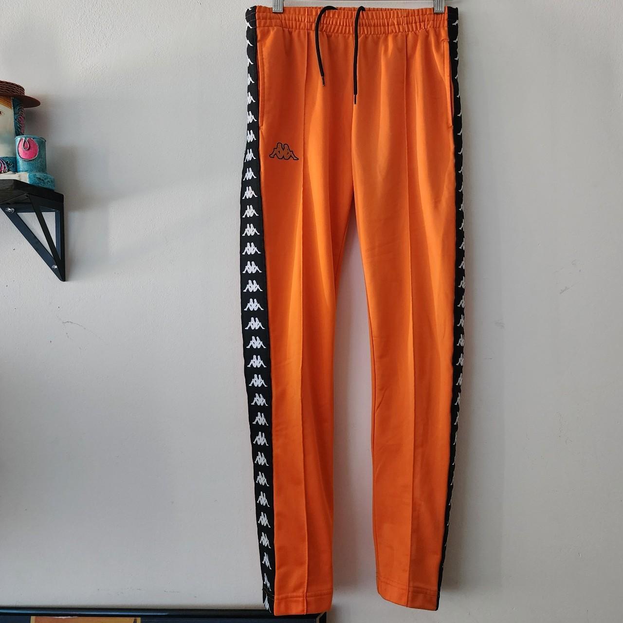 Almindelig have cement Kappa Orange Track Pants In Small Good condition... - Depop