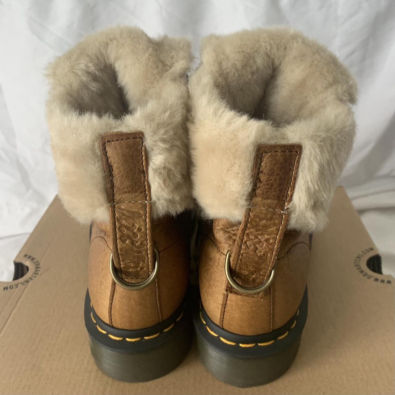 Aimilita fur hot sale lined tan