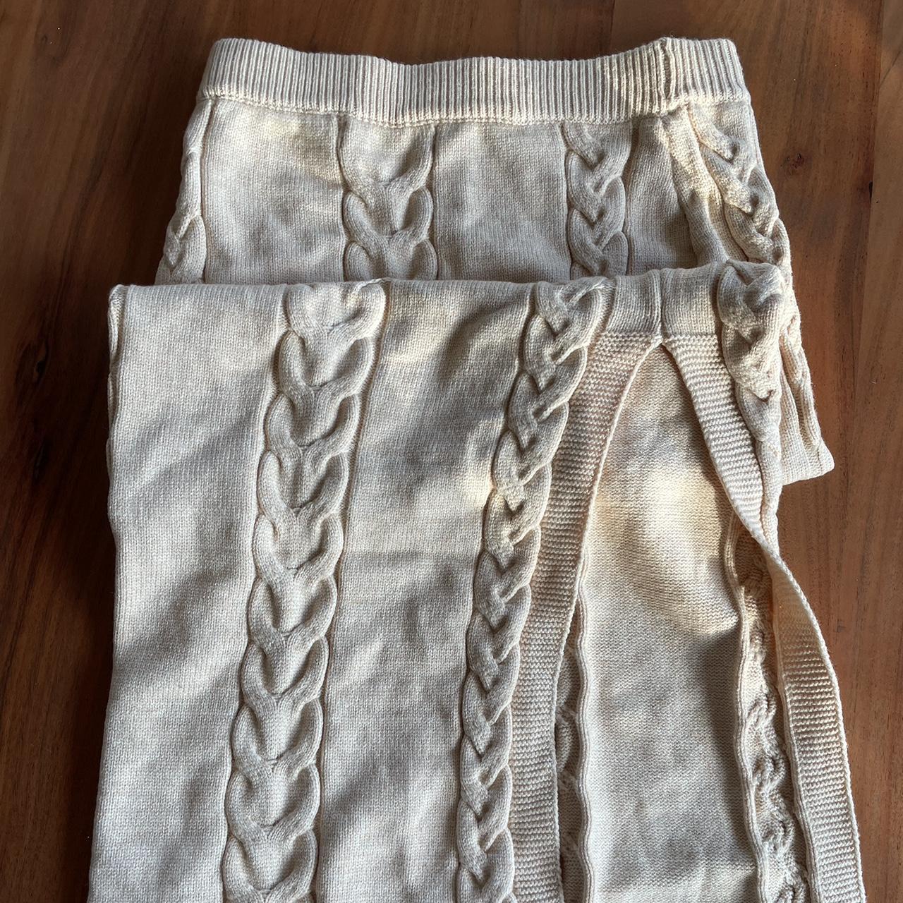 Stevenson x Petal and Pup Aspen beige knit... Depop