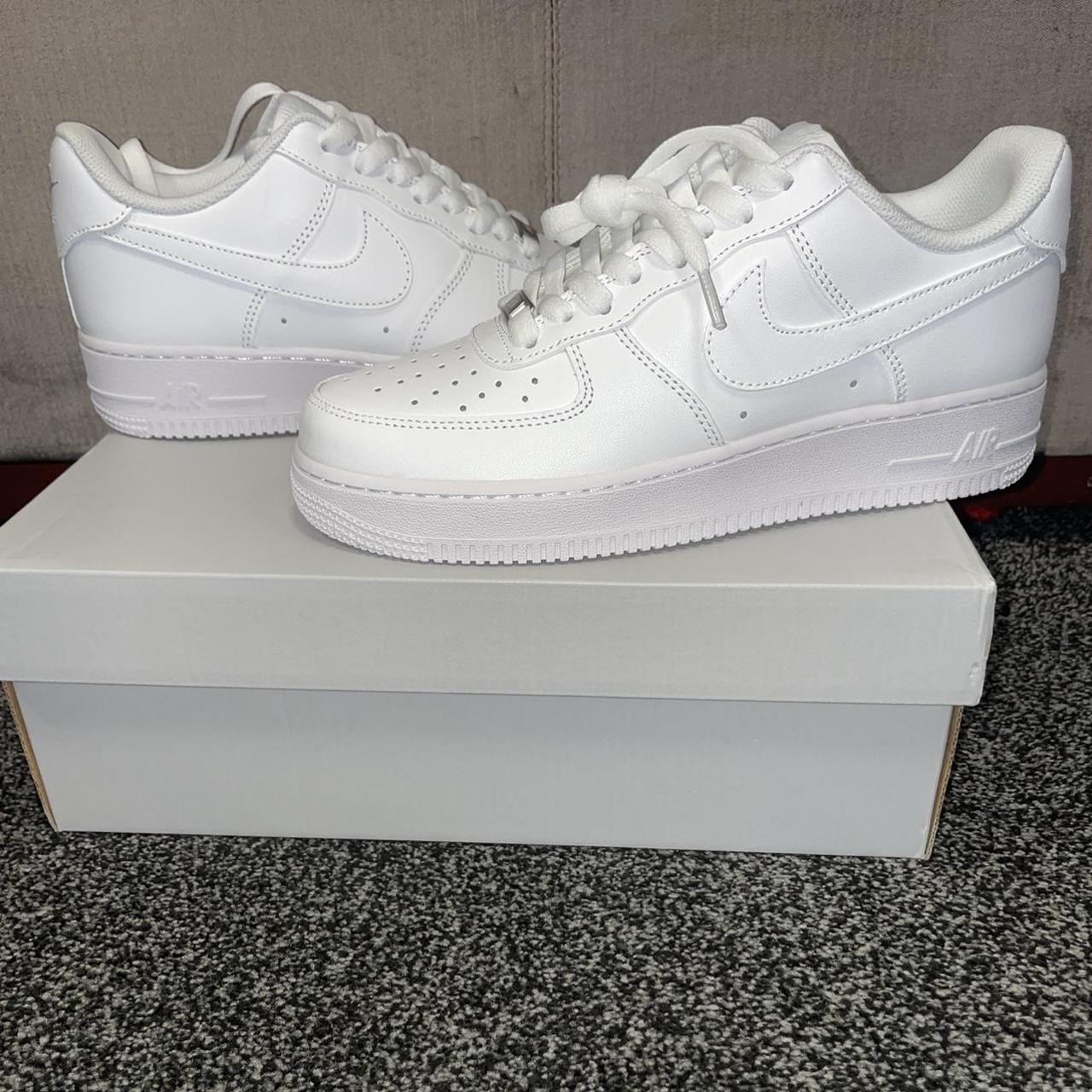 Nike Air Force 1 '07' Triple White' ⚪️⚪️ • Size: UK 8... - Depop