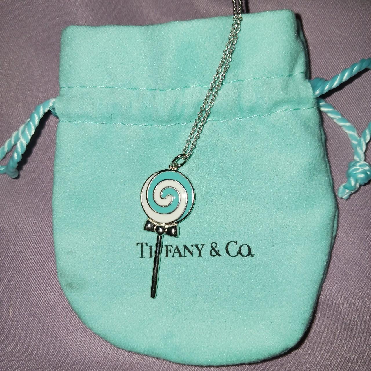 Shop Tiffany Lollipop Necklace Sterling Silver For Tiffany & Co. Necklace &  Pendant