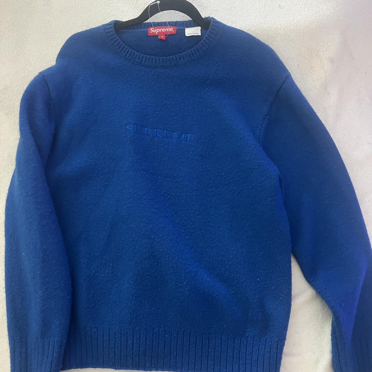 Supreme blue jumper sale