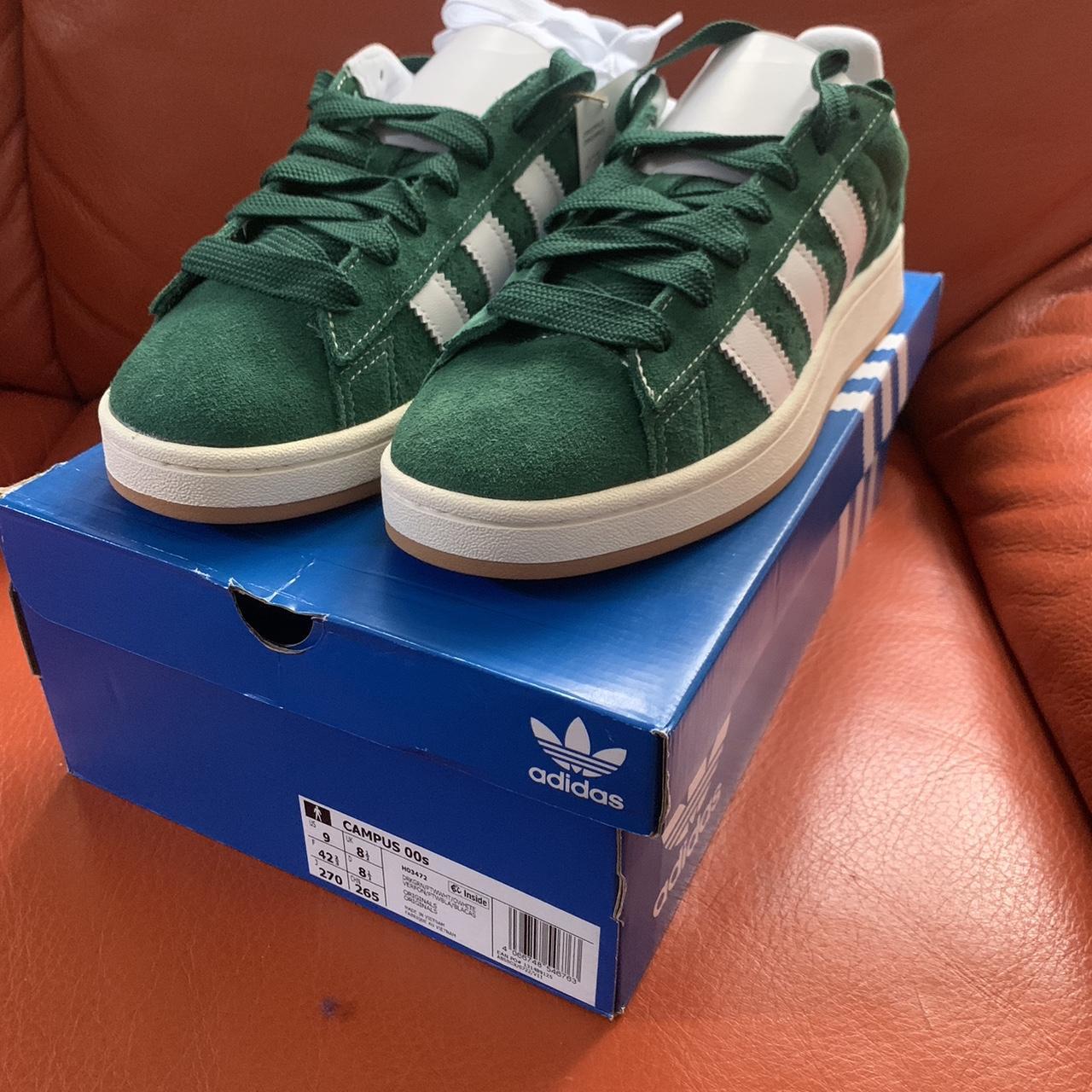 ADIDAS CAMPUS 00s DARK GREEN TAGLIA 42 2 3 Nuove