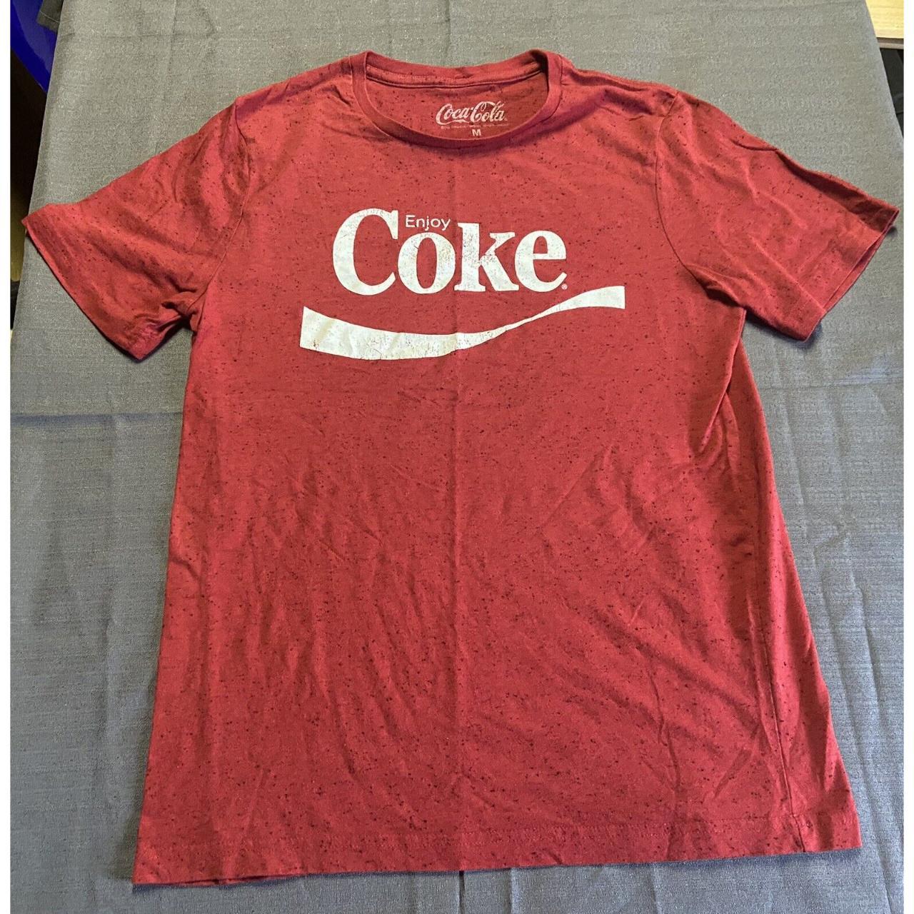 Coca-Cola Men's Red T-shirt | Depop