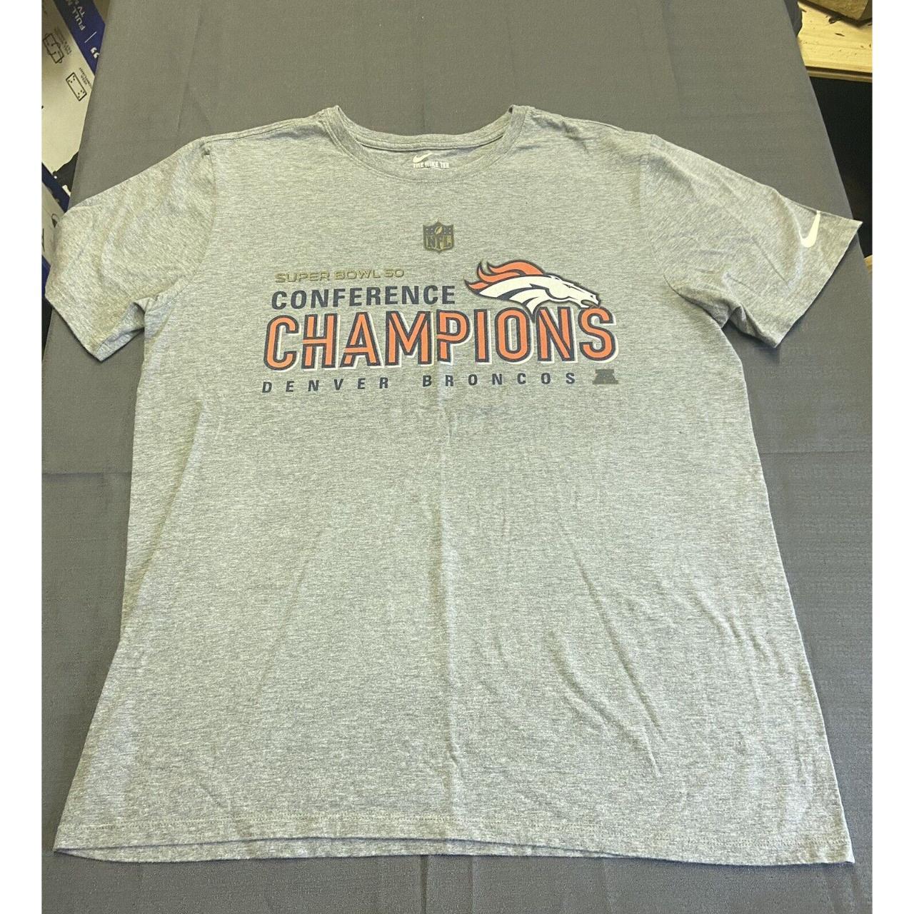 Denver Broncos Super Bowl 50 Champions T Shirt - Depop