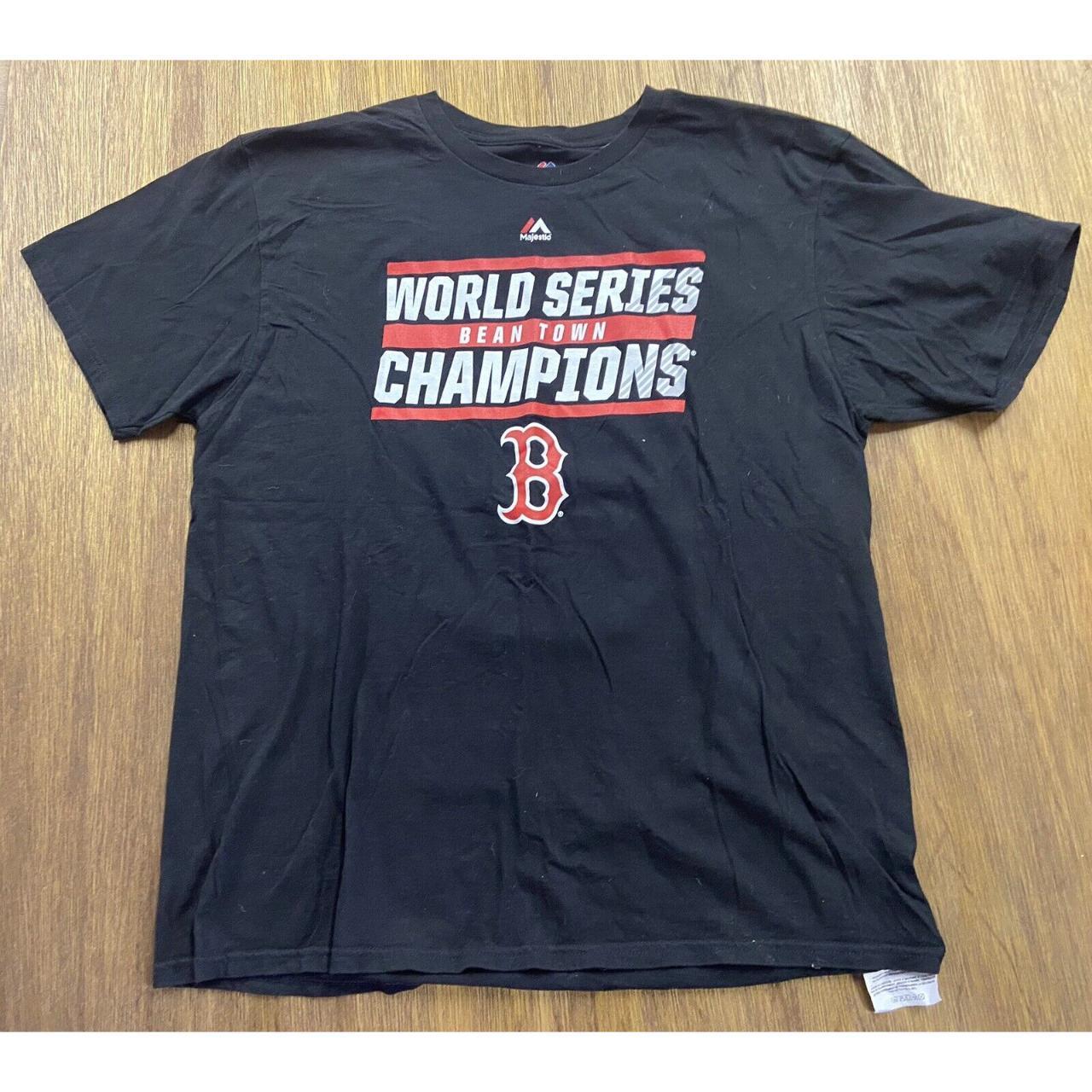 Men's Majestic Black Boston Red Sox 2018 World Series Champions