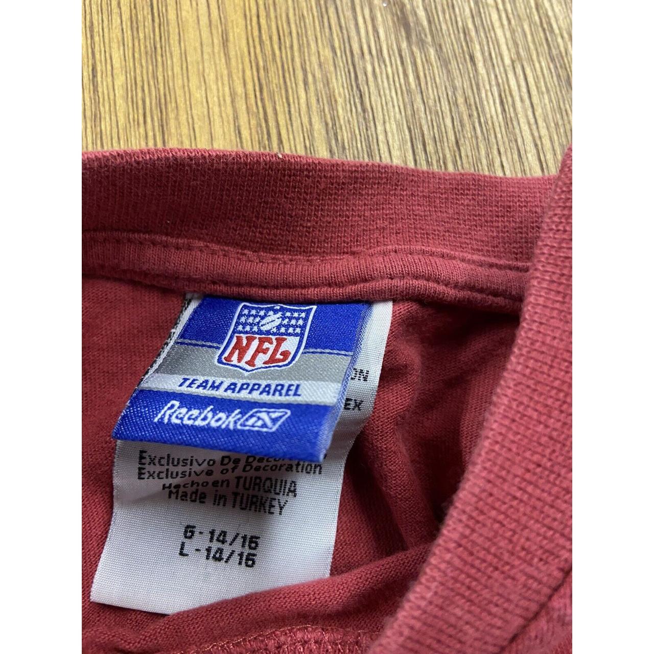 Arizona Cardinals Shirt Size Large L Red White Tee - Depop