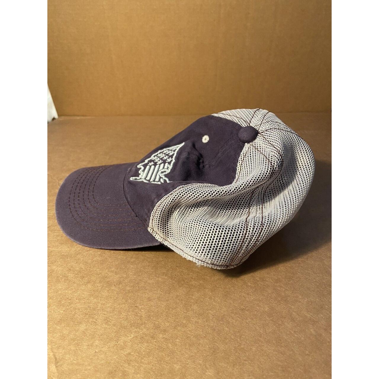 Costa Rica Cap Optimis Mesh Snapback Hat Blue PURA - Depop