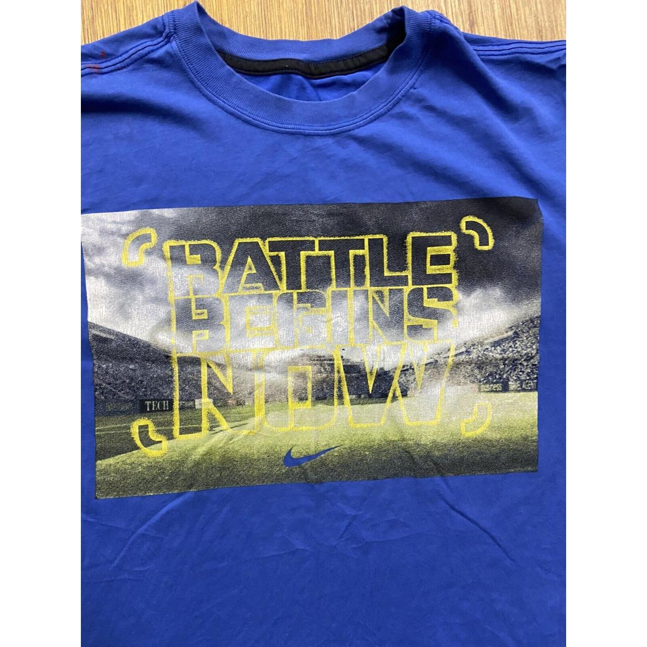 Battle blue sale nike shirt