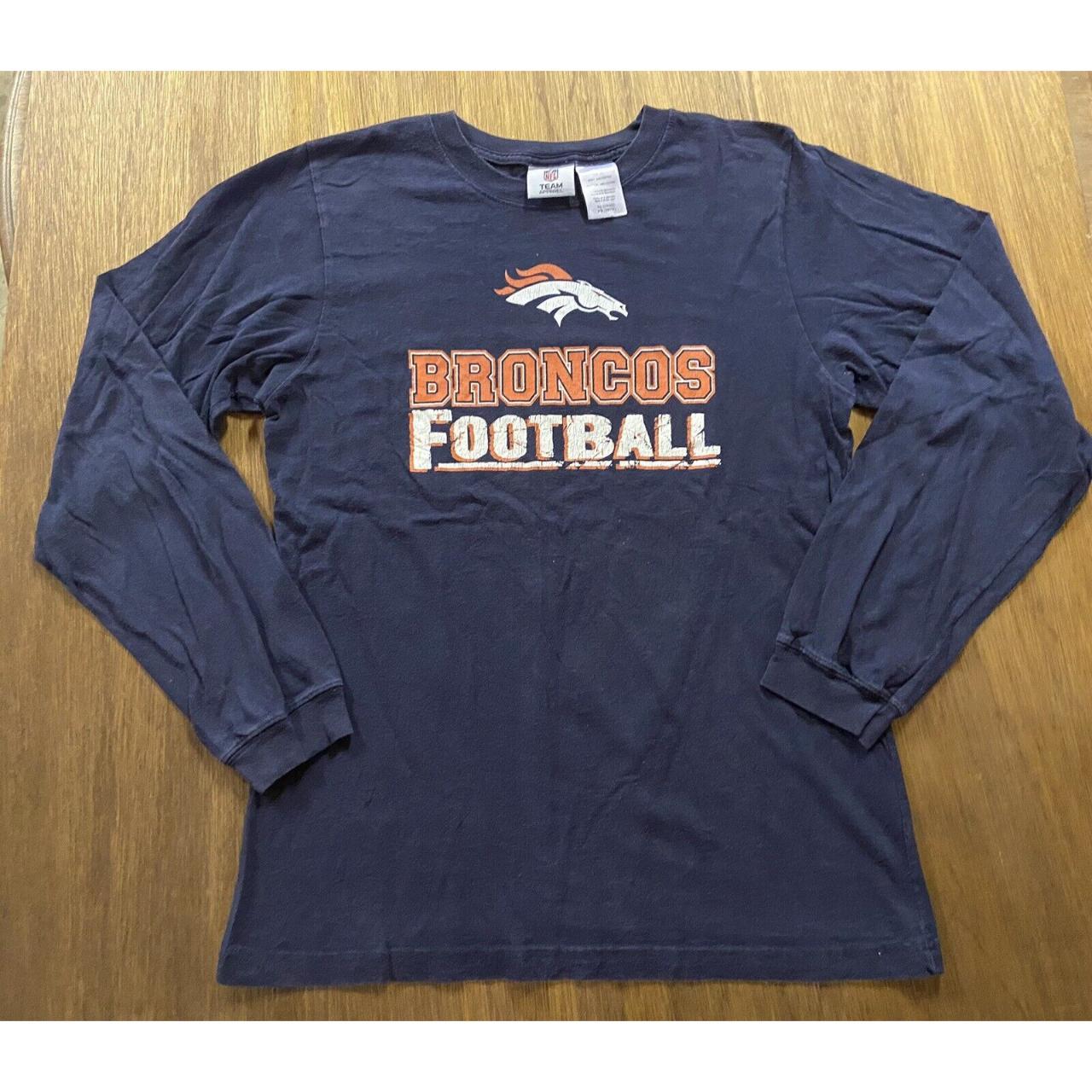 denver broncos long sleeve shirt