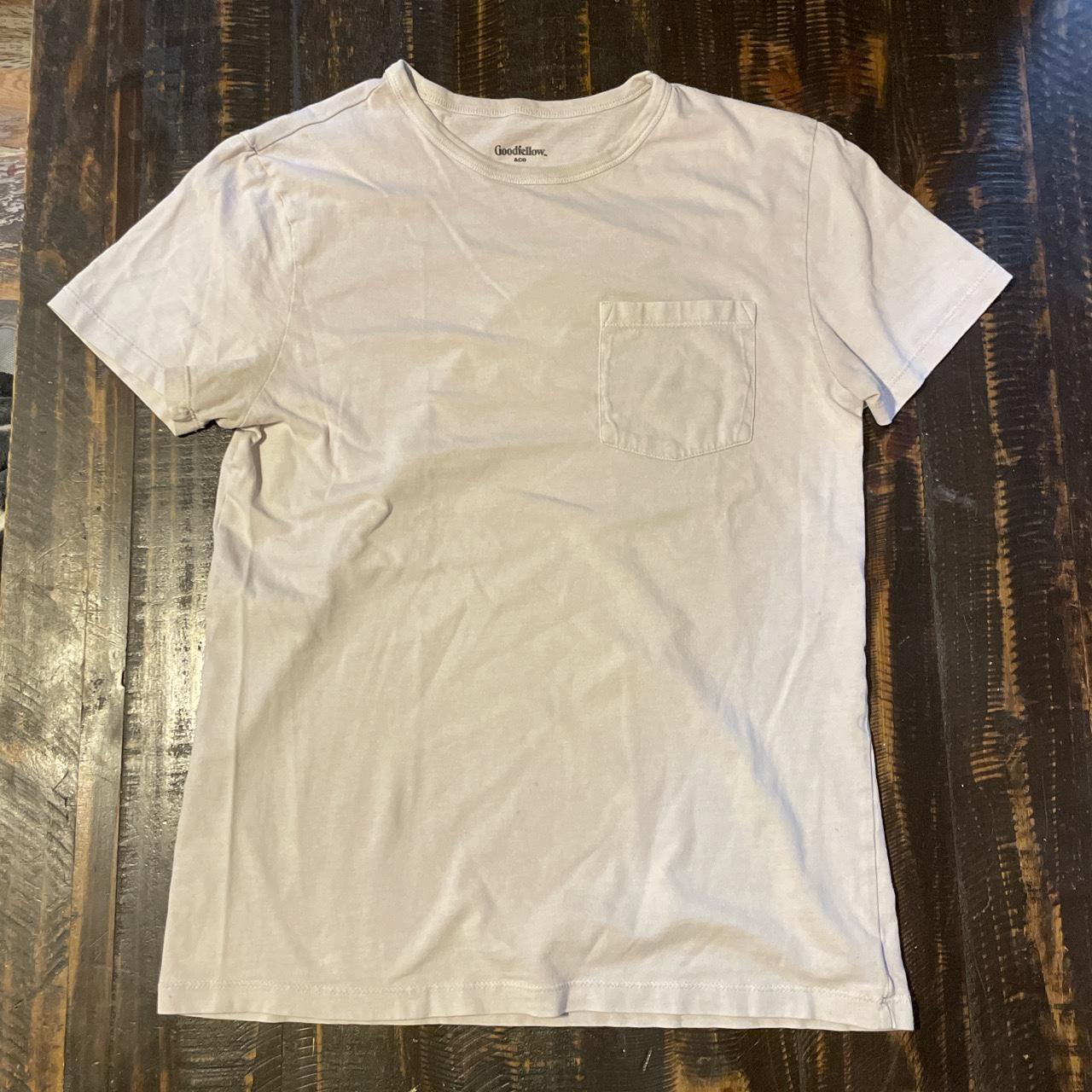 Goodfellow tshirt ‘cream’ mens S 📏 great... Depop