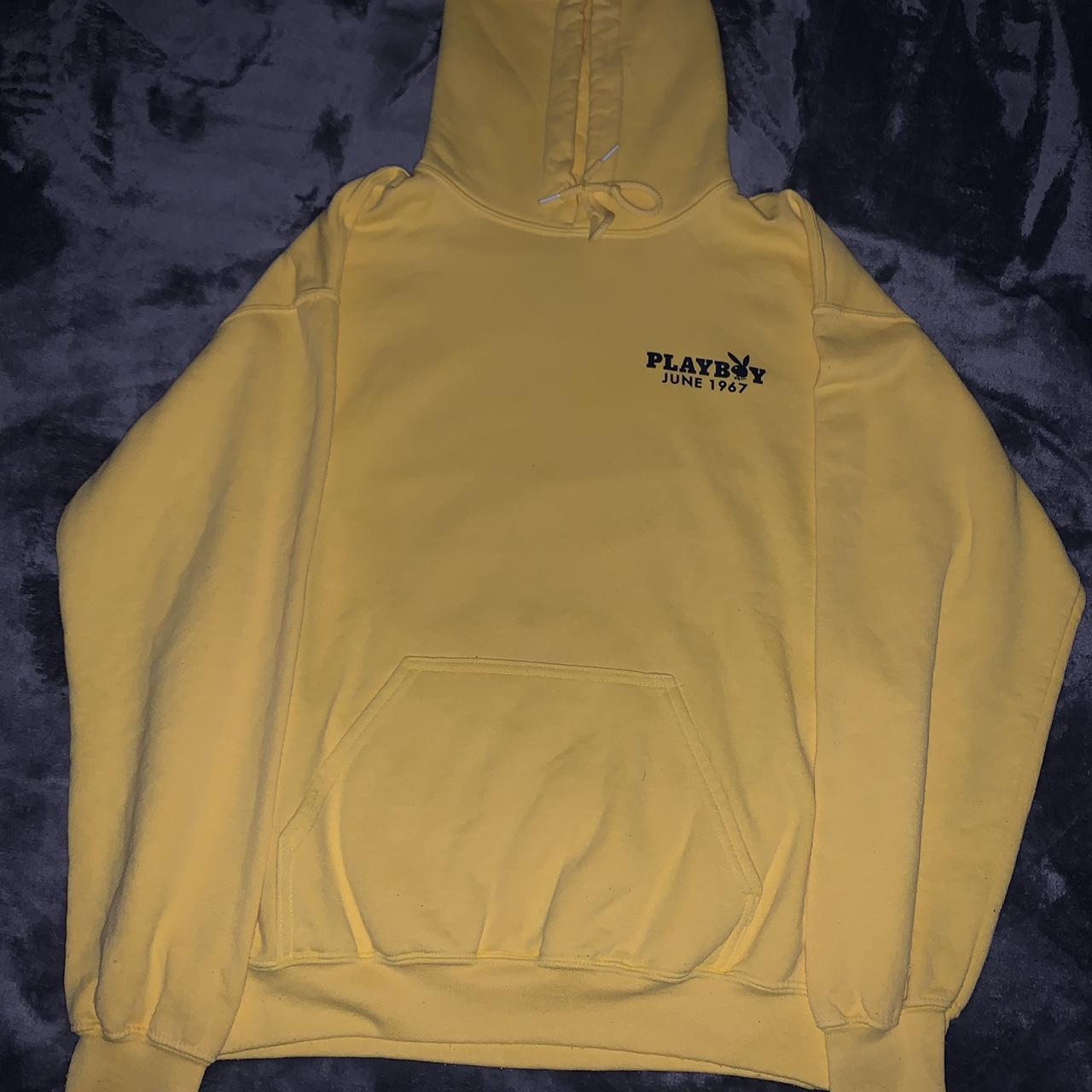 Playboy hoodie clearance yellow