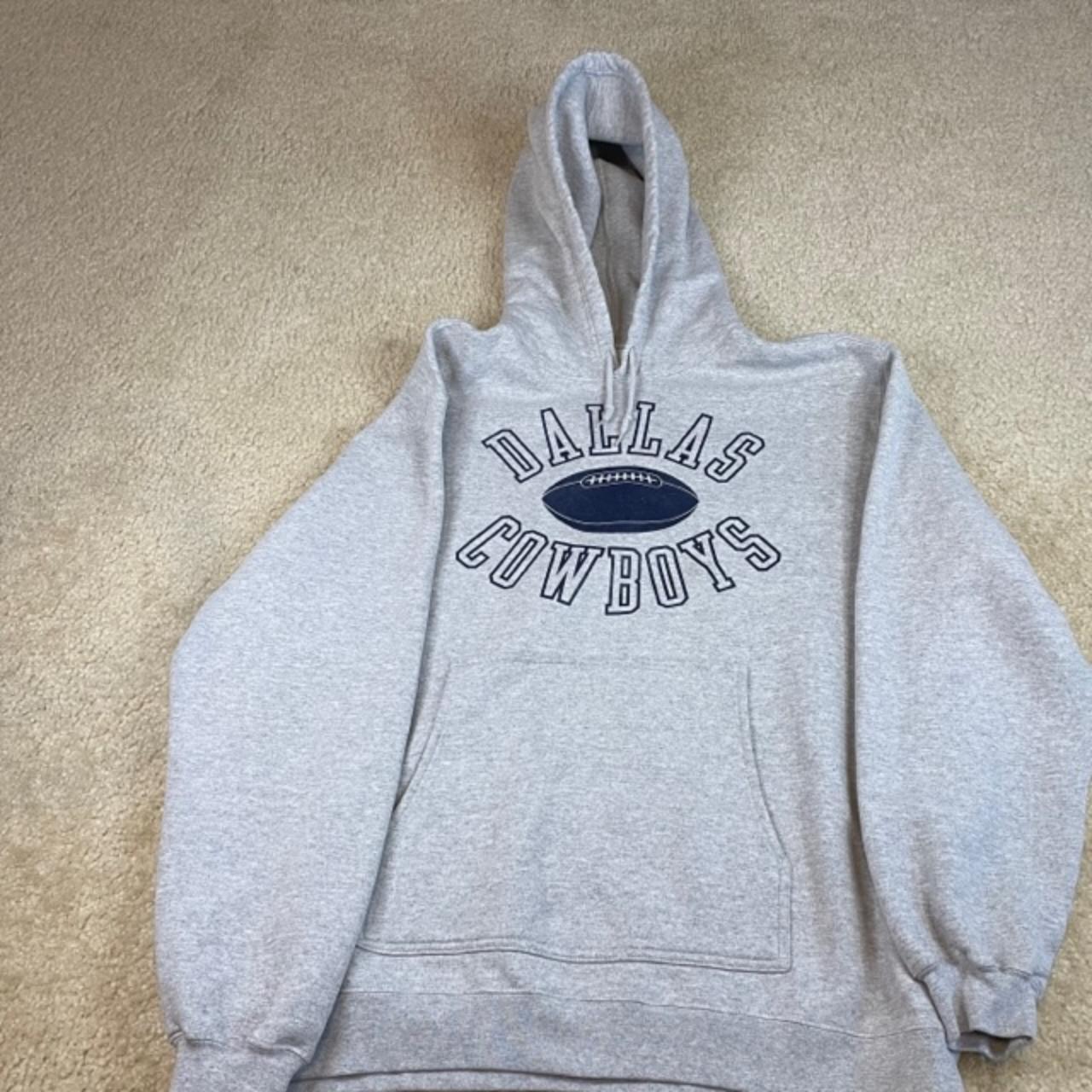 Reebok Dallas Cowboys Sweatshirt Hoodie Mens Large - Depop