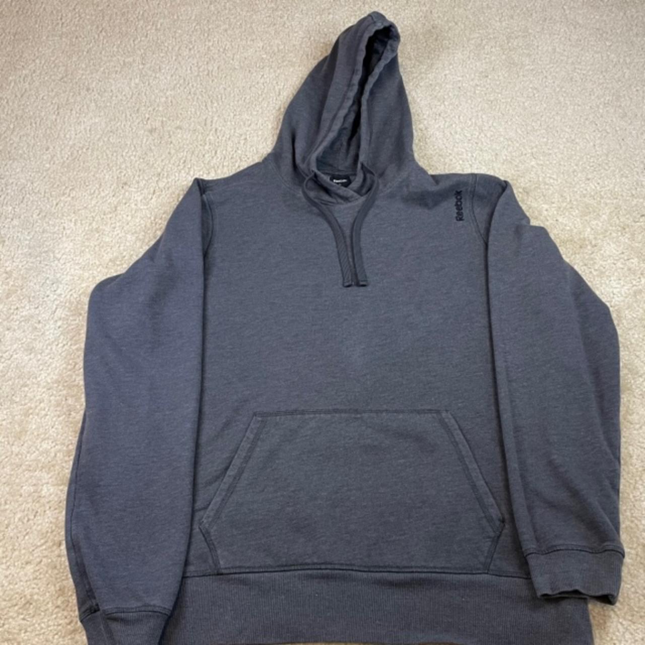 Reebok sweatshirt store mens grey