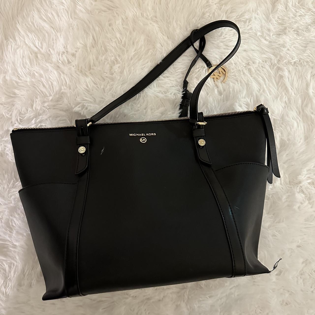 Michael kors deals black large purse