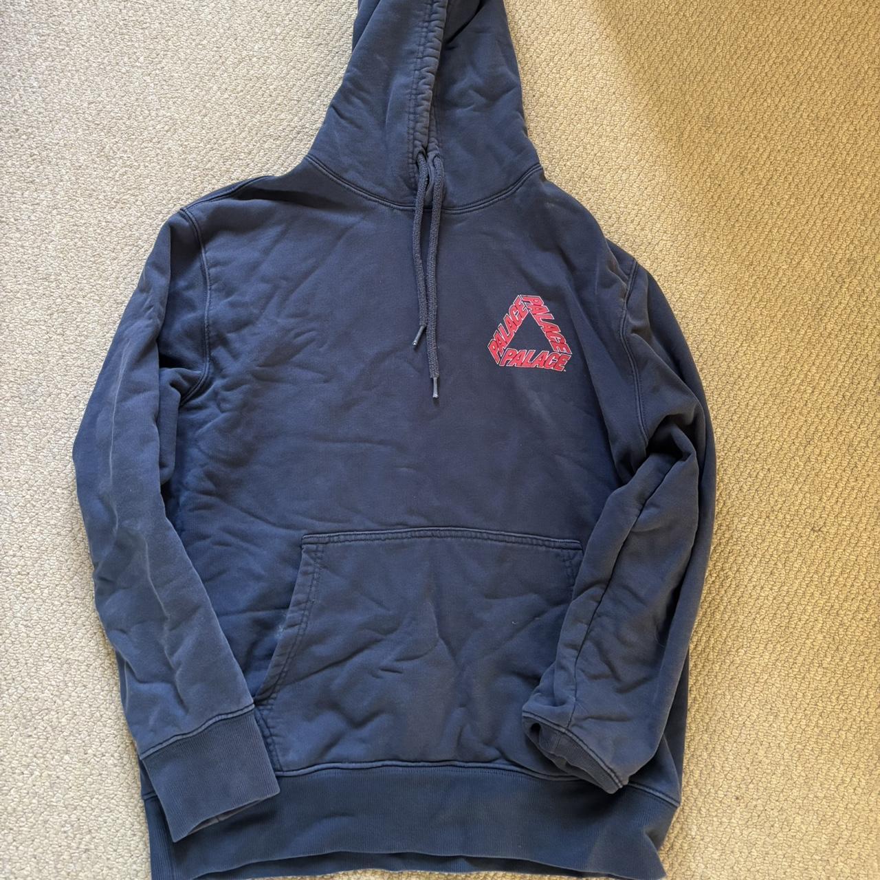 Palace Stamp Waffle Zip Hood NAVY サイズL Palace Stamp Waffle Zip Hood Navy Men's - SS25 - US