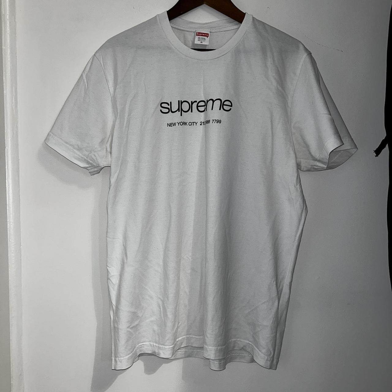 Supreme new york city best sale t shirt