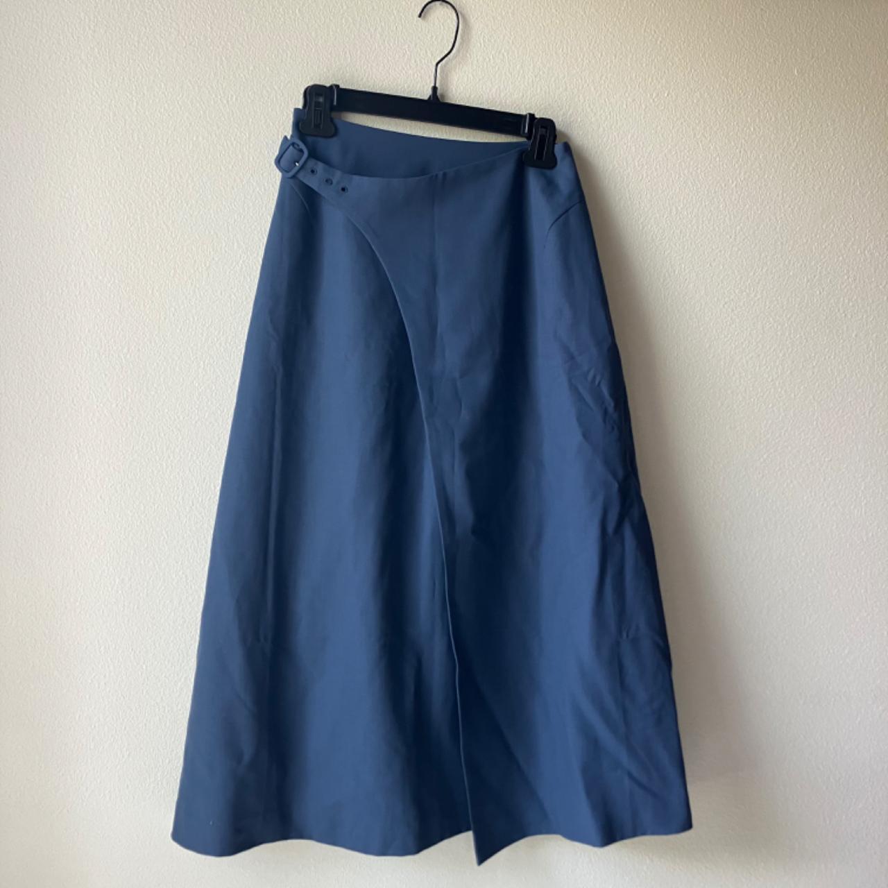 vintage 90s ozone community belted maxi skirt in... - Depop