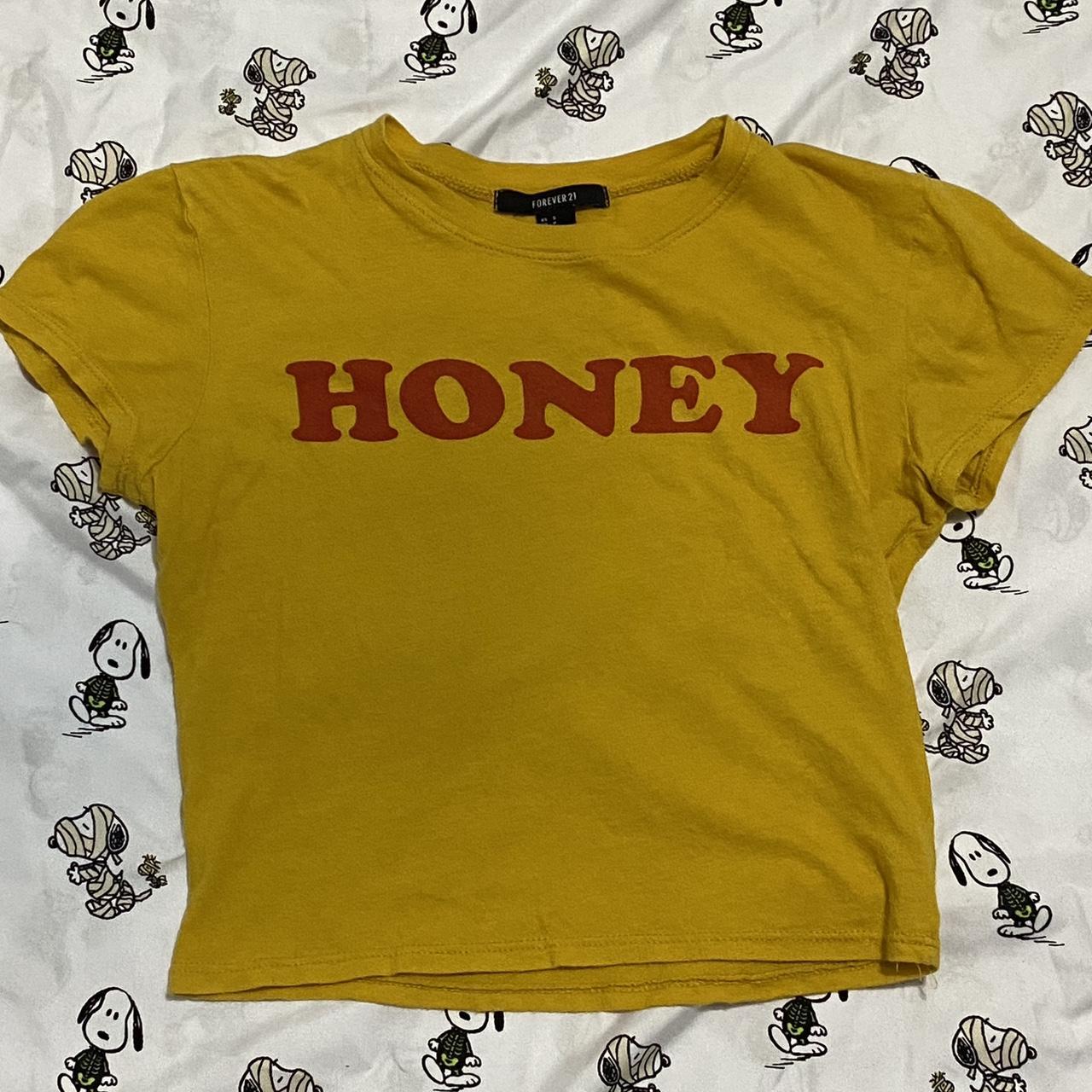 forever 21 honey shirt