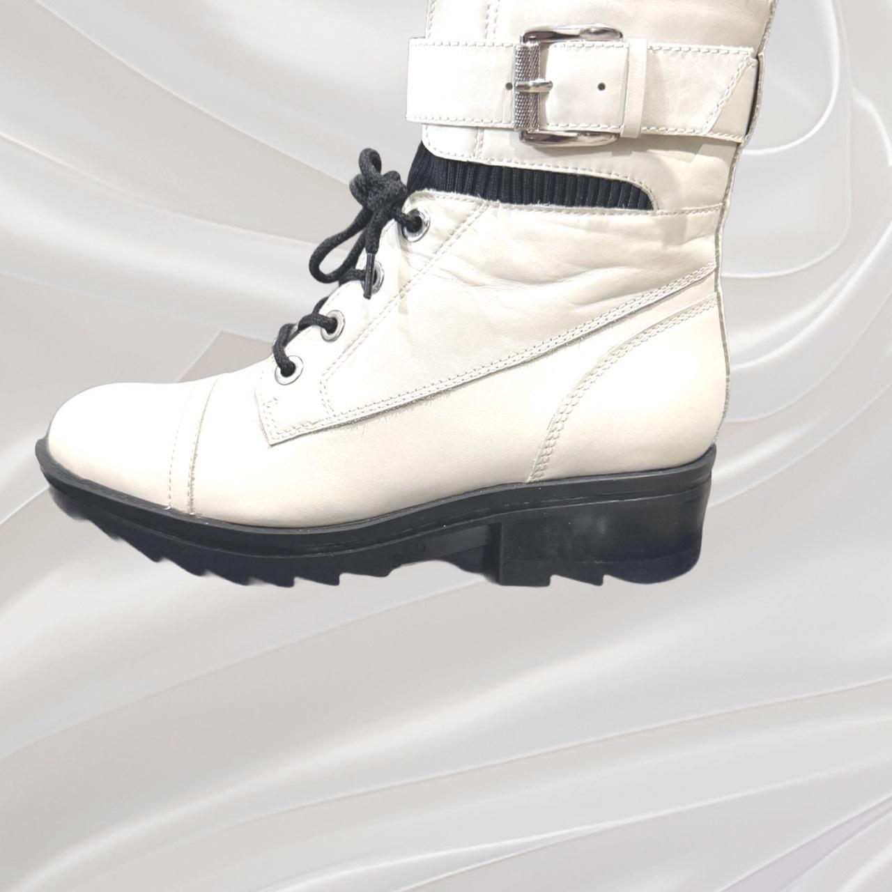 Marc Fisher Women's Ankle Boots - White - US 7.5 … - image 4