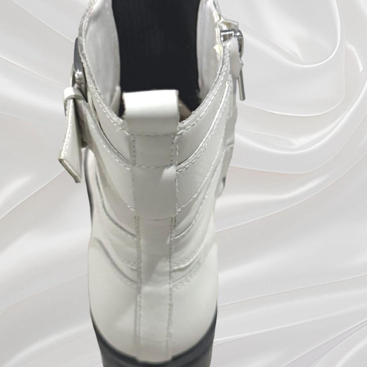 Marc Fisher Women's Ankle Boots - White - US 7.5 … - image 7