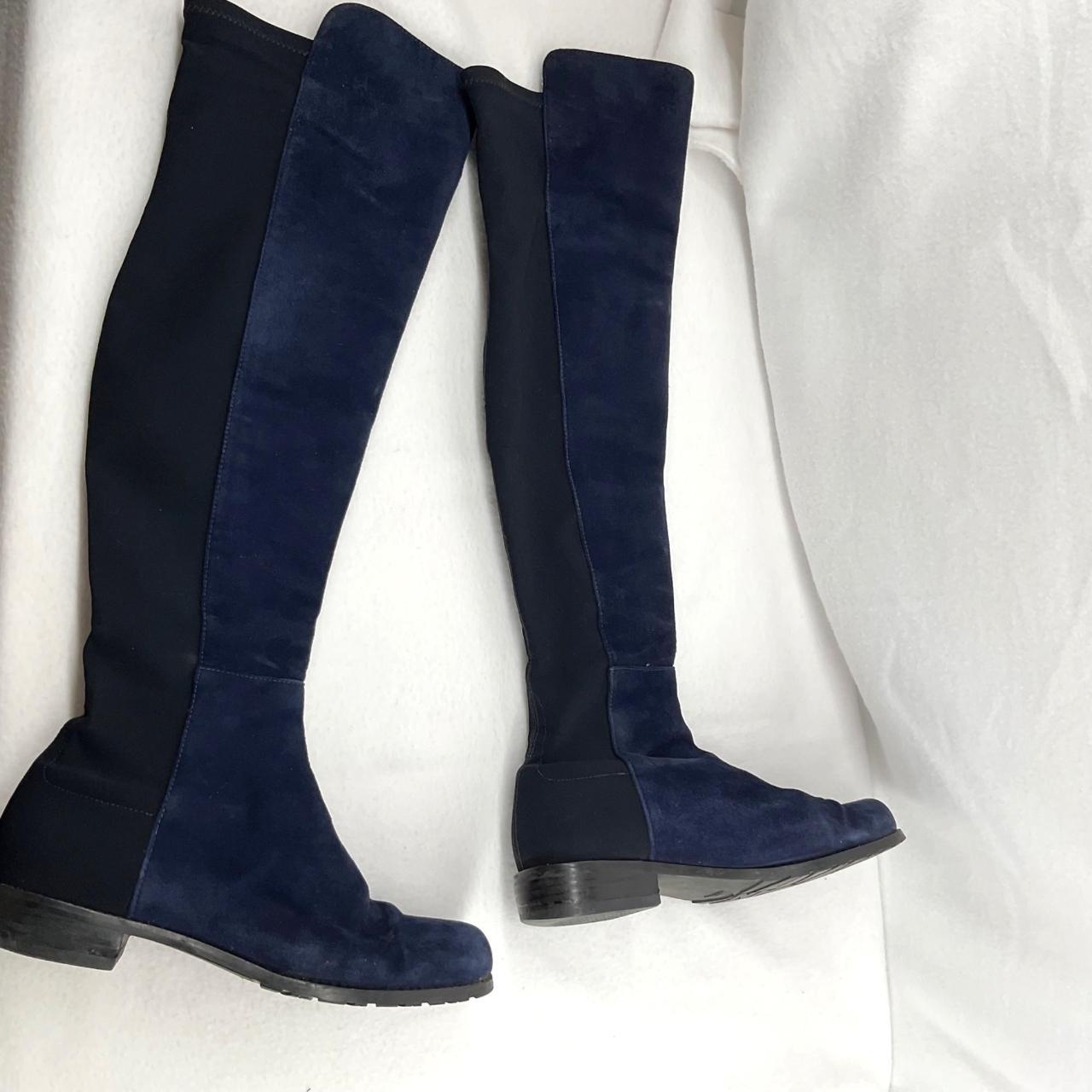 Stuart weitzman boots blue online