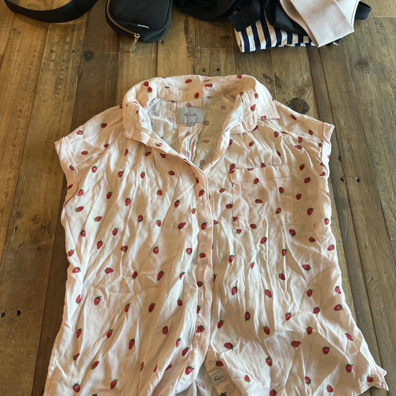 Rails Women's Blouse - Pink/Multi - XS – #rails #… - image 1