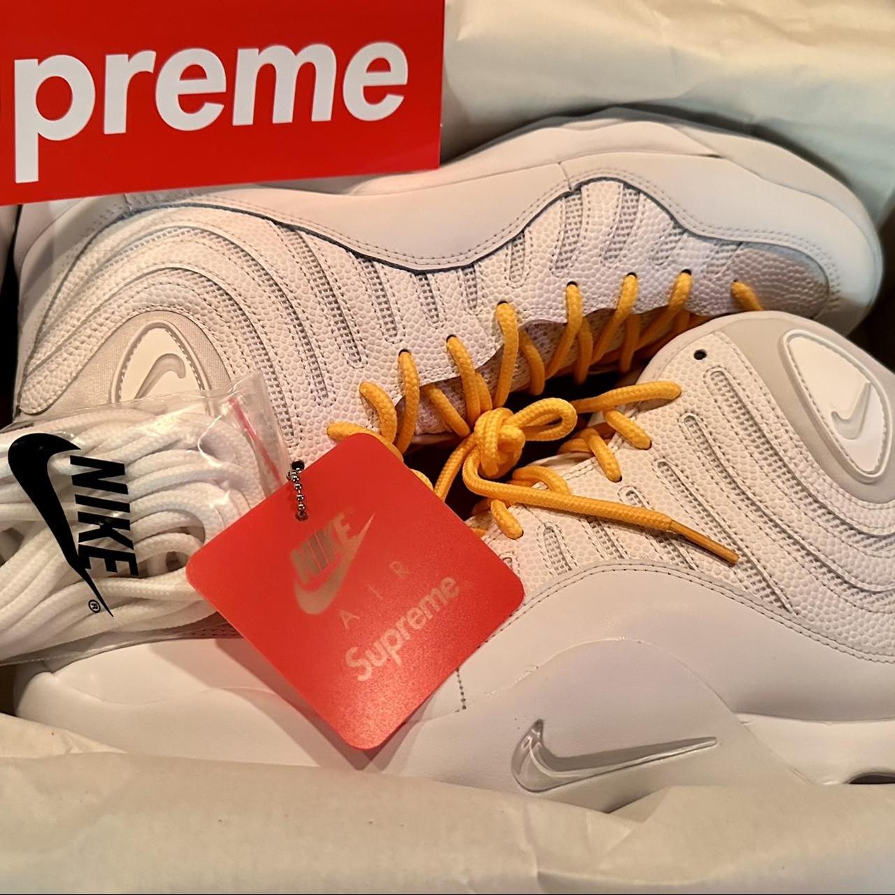 Nike Supreme x Air Bakin 'White' | Men's Size 10