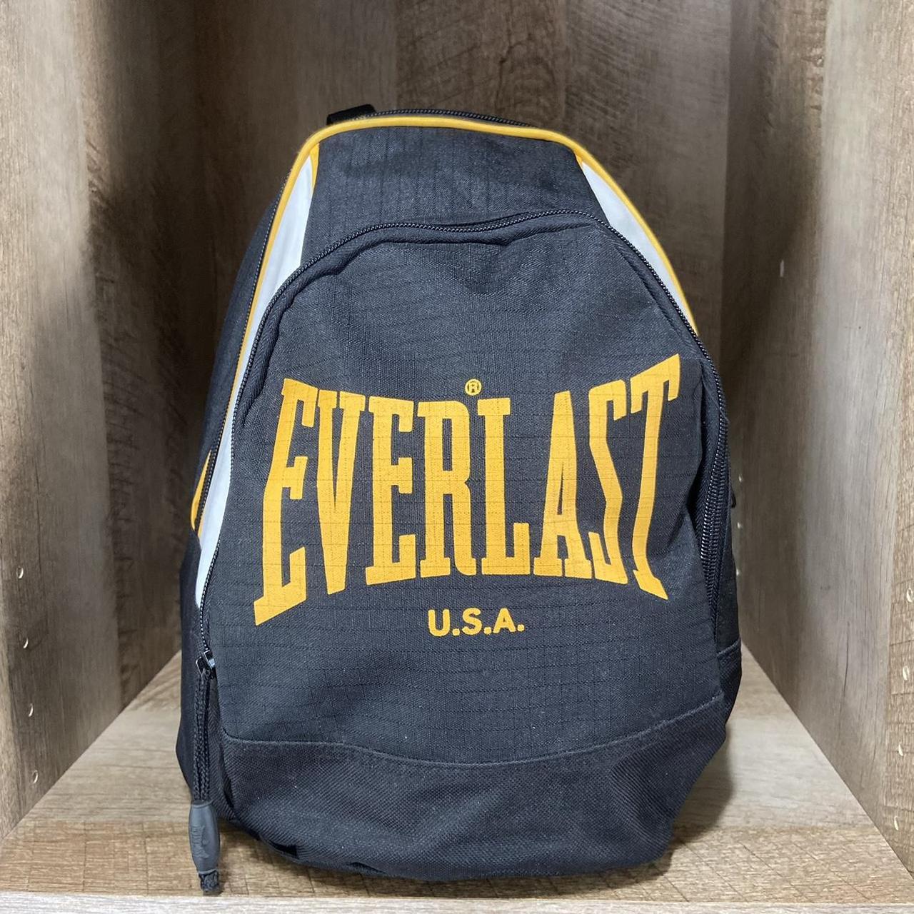 Everlast Small Black Gym Backpack Length:... - Depop