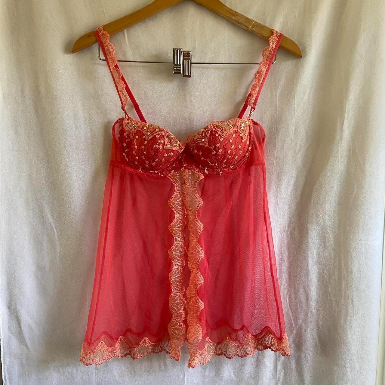 Victoria S Secret Sexy Lace Baby Doll Nightie Depop