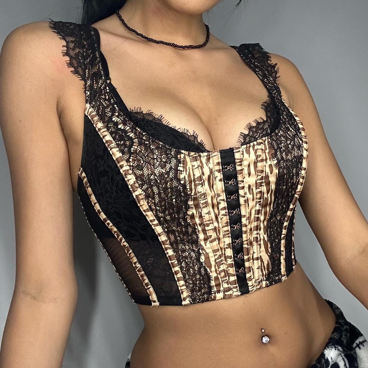victoria secret corset top send offers Depop