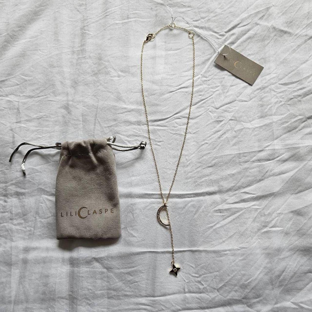 Lili claspe moon necklace deals