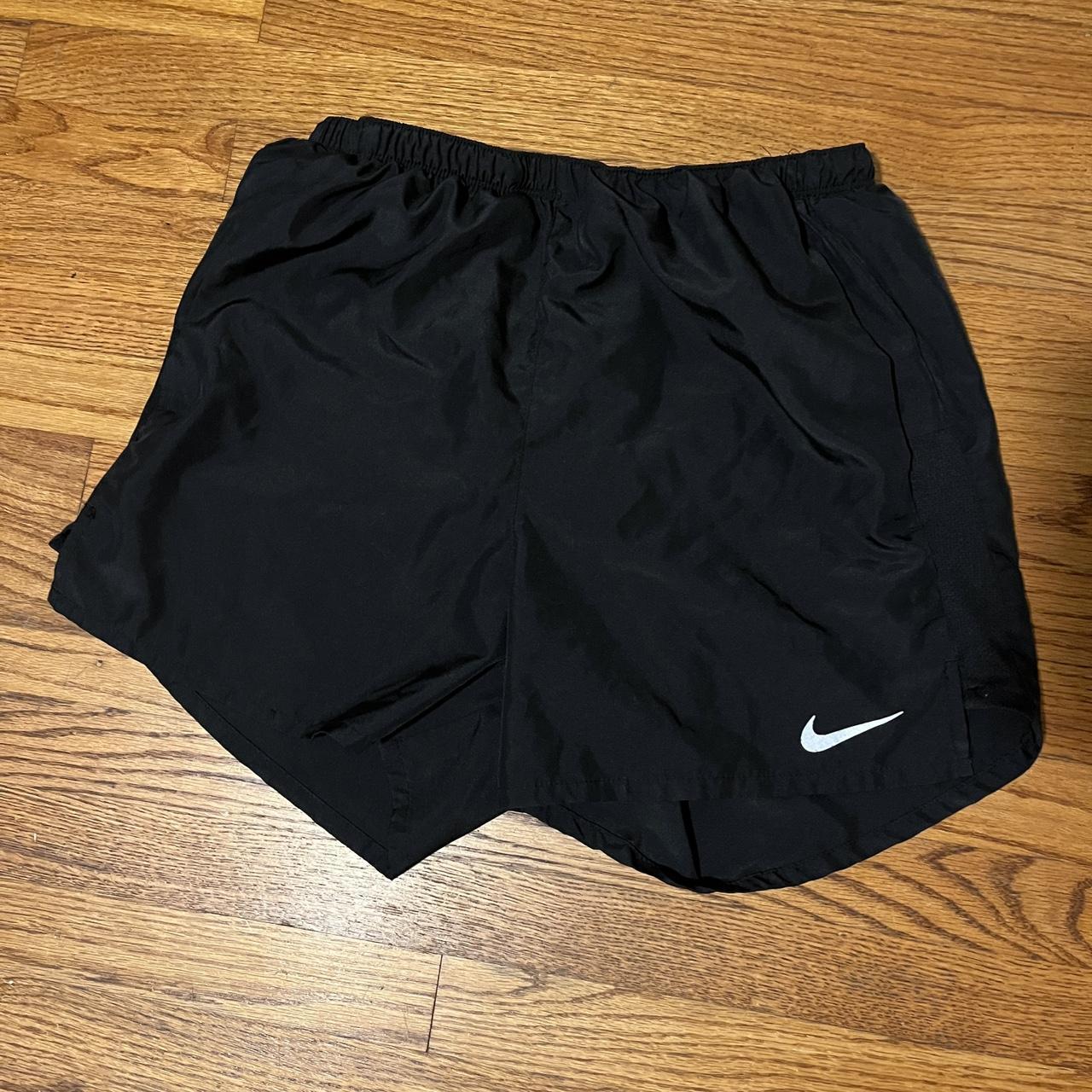 Nike 5” inseam running shorts with mesh liner on... - Depop