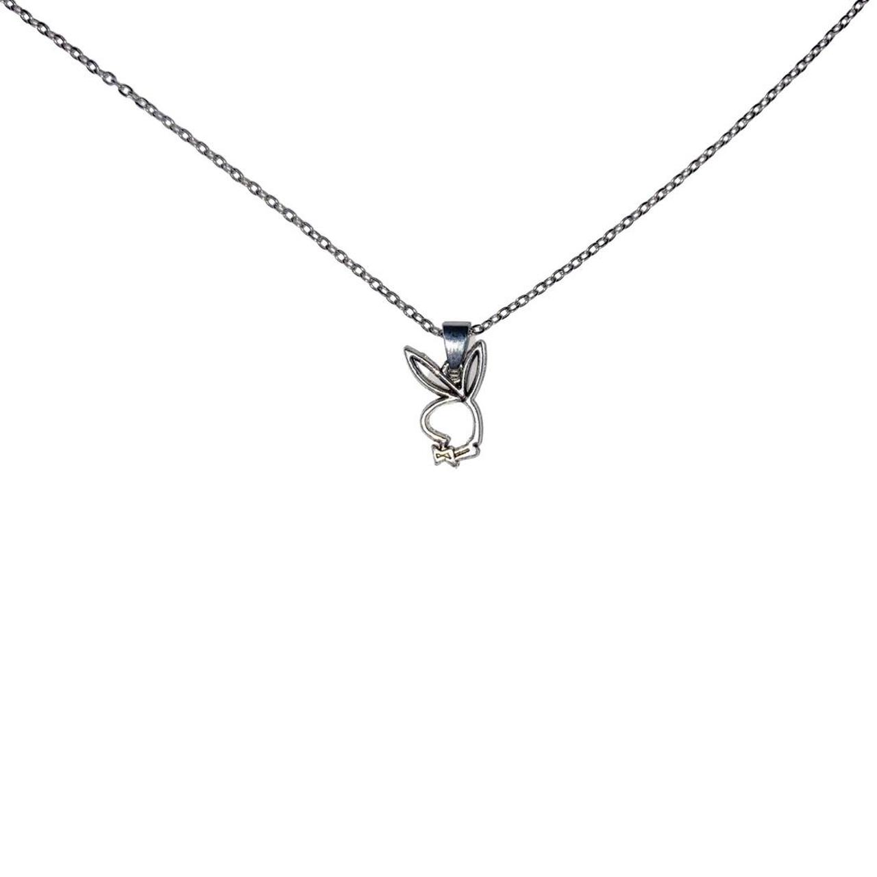 Dainty playboy bunny on sale necklace