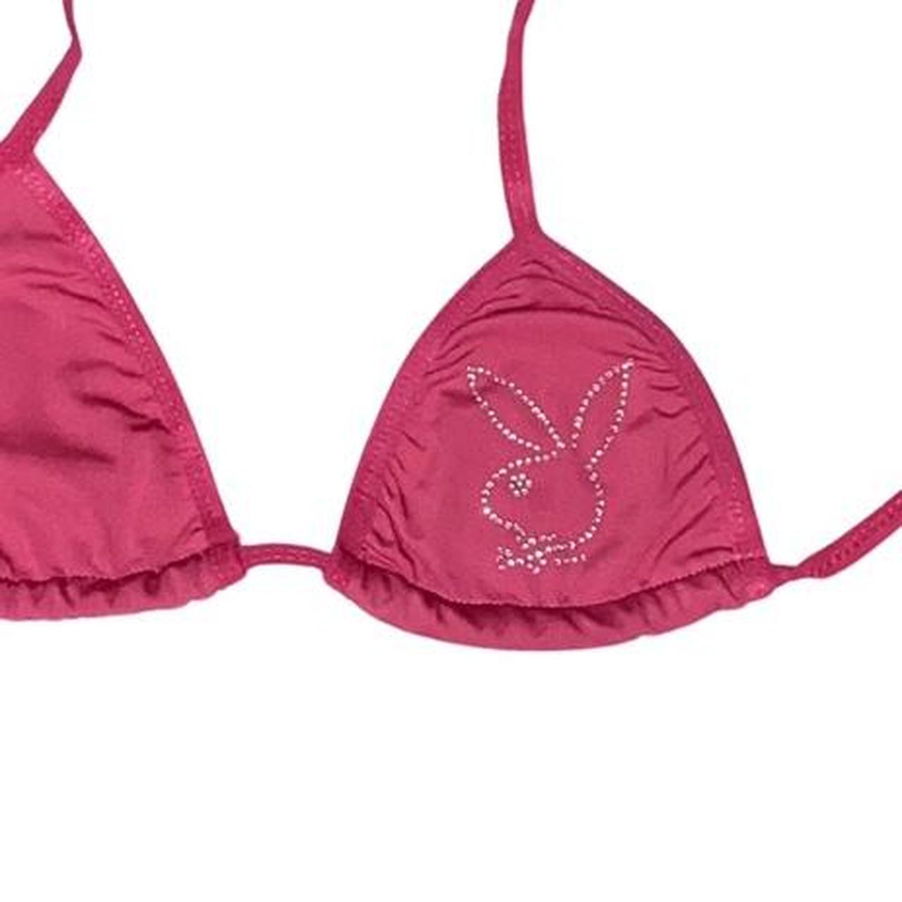 Playboy Womens Silver And Pink Bikinis And Tankini Sets Depop 2288
