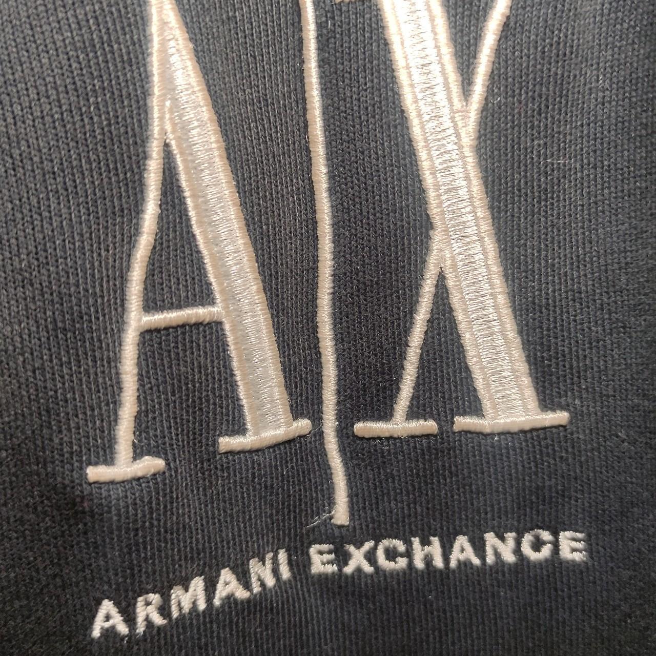 Armani Exchange Icon Period Joggers Navy Size M Depop