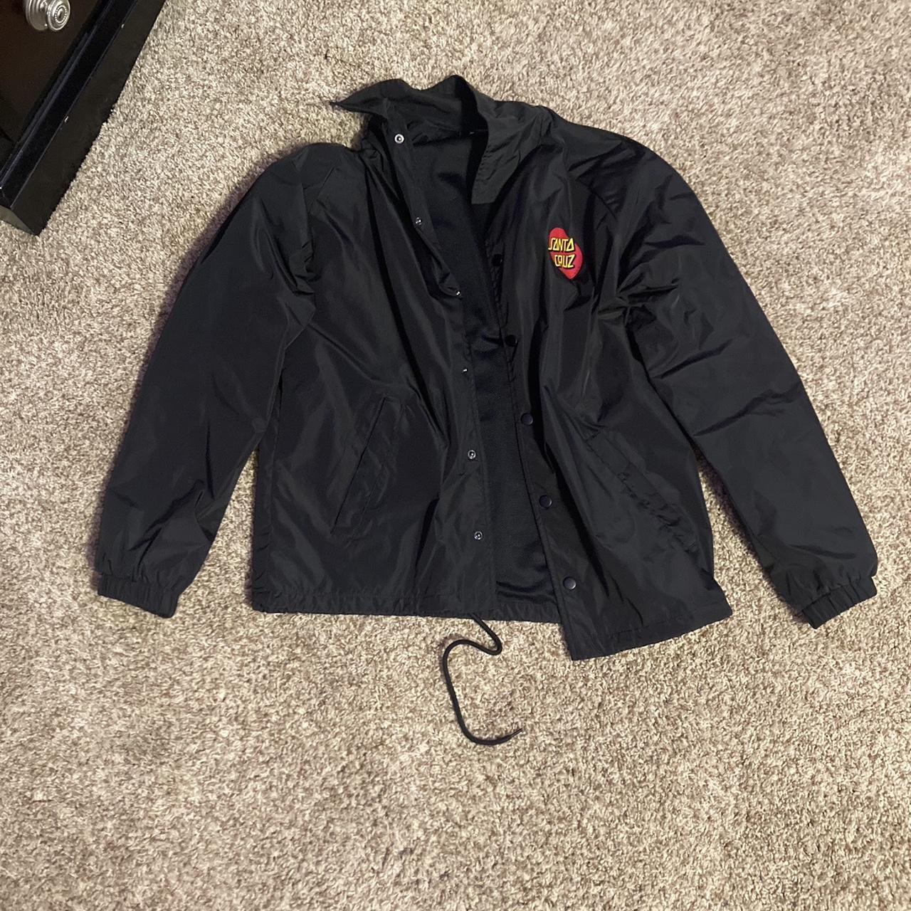 Santa cruz cheap black windbreaker