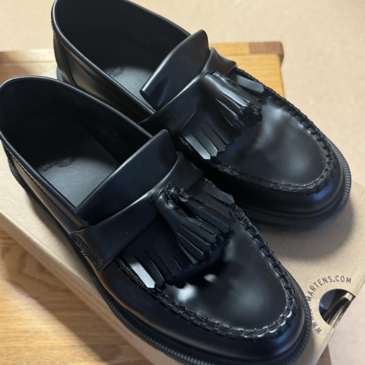 ☆ Dr. Martens Adrian black leather loafers with | Depop