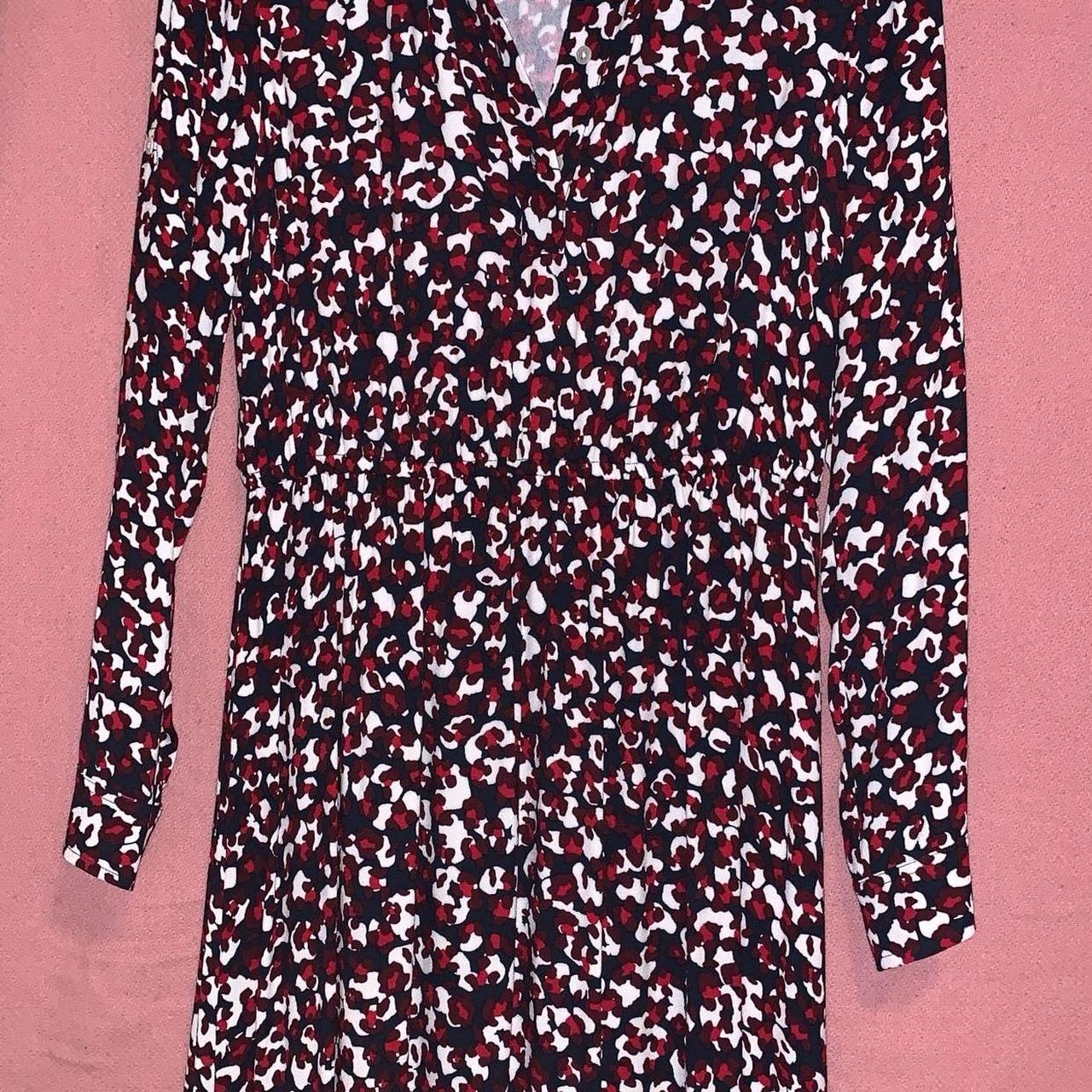 TRENERY floral print long sleeve midi dress Size: Depop