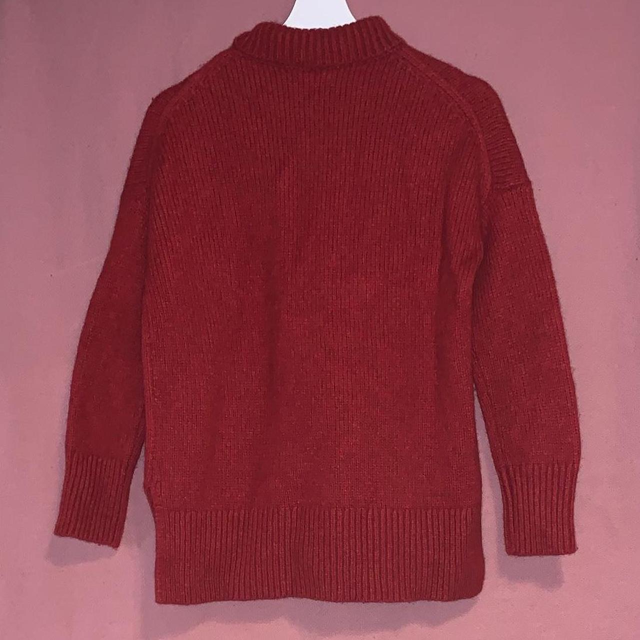 WITCHERY cute burgundy red knitted long