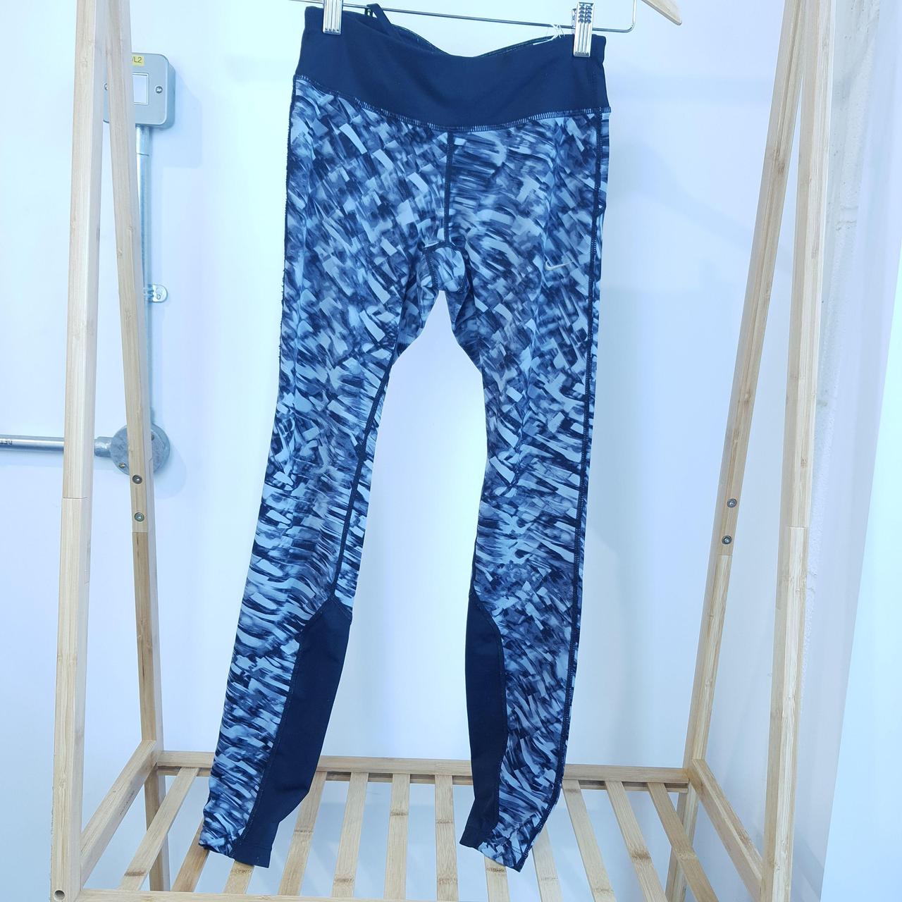 Black drifit Nike leggings. Size XS. Preloved and... Depop
