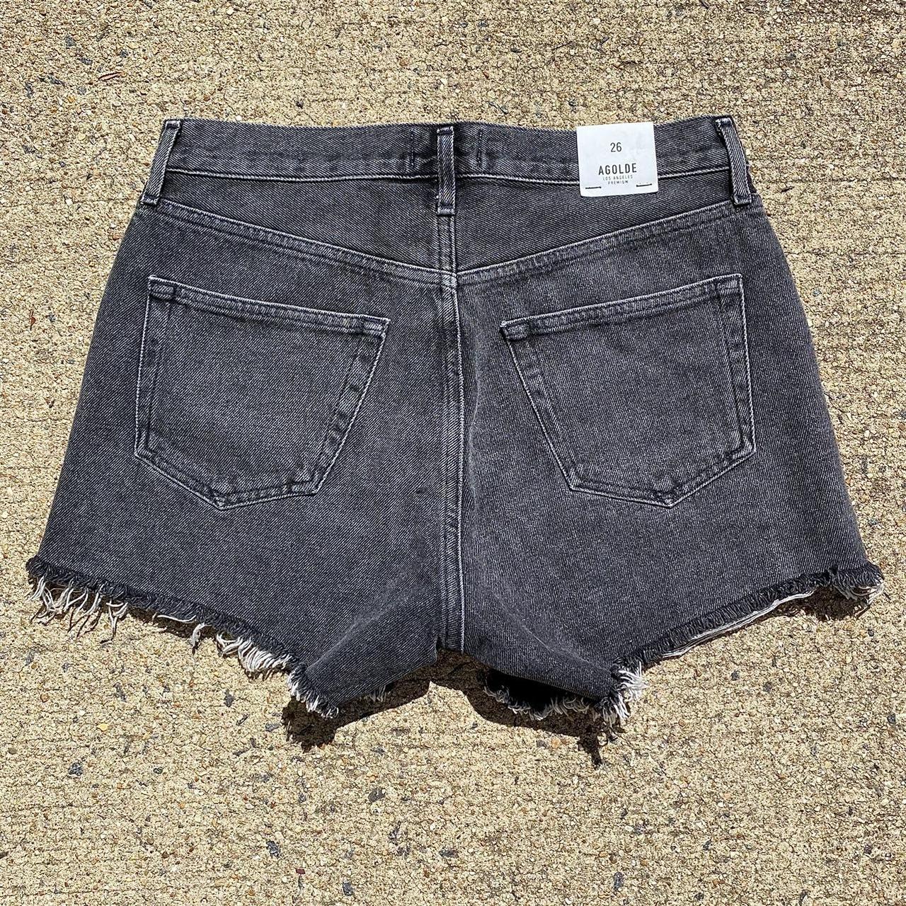 BRAND NEW WITH TAGS BLACK AGOLDE SHORTS micah